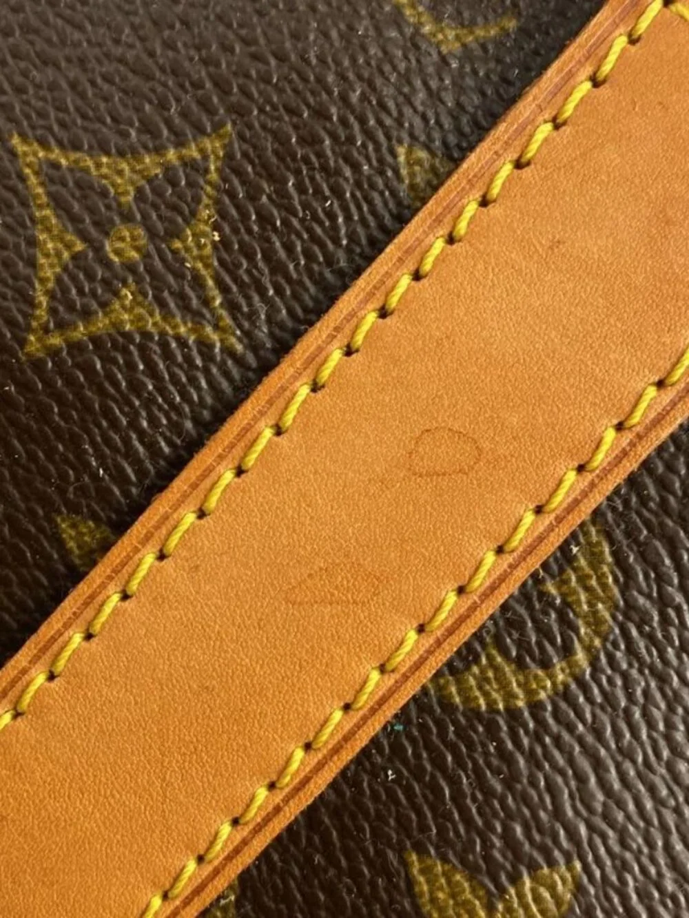 Louis Vuitton Monogram Keepall Boston Bag Brown Marron - Picture 5 of 10